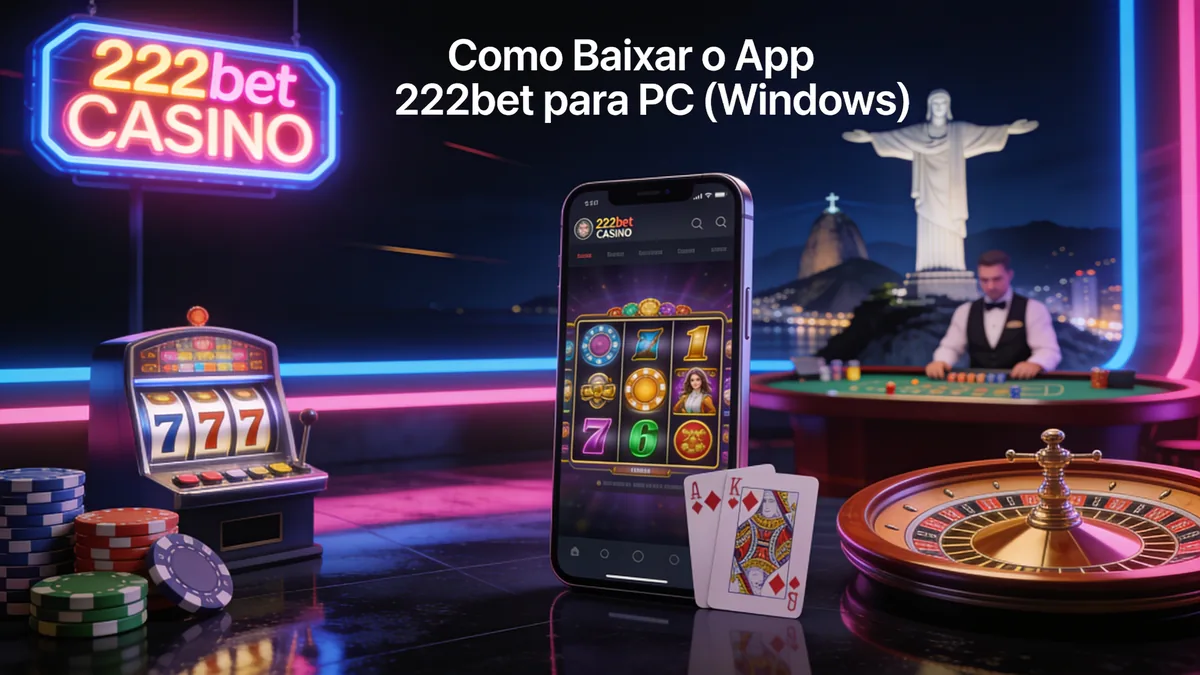 Como Baixar o App 222bet para PC (Windows): guia de 222bet para jogadores no Brasil